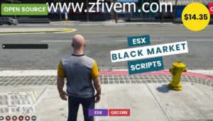 Esx Black Market Script | Best Open Source Black Market & Underground Economy Script