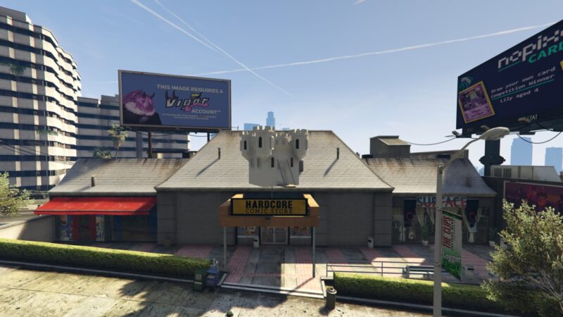 Fivem Comic Book Store MLO