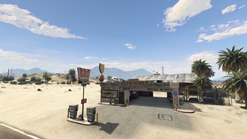 Fivem Flywheel Mechanic Shop MLO