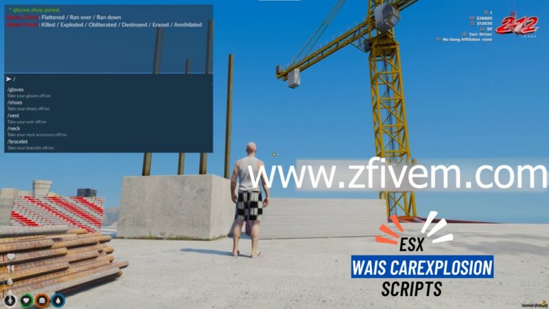ESX Wais Carexplosion Scripts