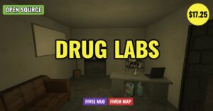 Fivem Drug Labs MLO | Best Open Source Underground Lab & Criminal Base