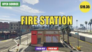 Fivem Fire Station MLO | Best Open Source Emergency Services & Firefighter Hub