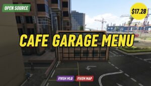 Fivem Cafe Garage Menu | Best Open Source Café & Garage Hybrid MLO