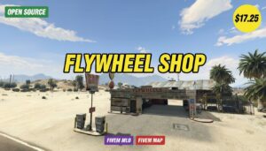 Fivem Flywheel Mechanic Shop MLO | Best Open Source Garage & Repair Shop