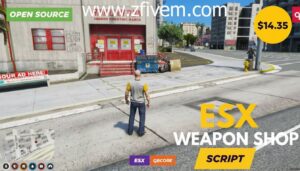 Esx Weapon Shop Script | Best Open Source Gun Store & Weapon Dealer System