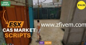 Esx CAS Market Scripts | Best Open Source Shopping & Market System