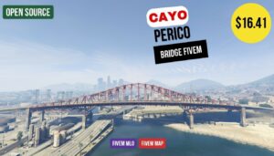 Cayo Perico Bridge Fivem | Best Open Source Bridge & Island Connection MLO