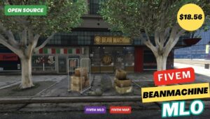 Fivem Beanmachine MLO | Best Open Source Coffee Shop & Café Interior