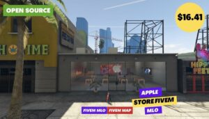 Apple Store Fivem MLO | Best Open Source Tech Store & Retail Shop MLO