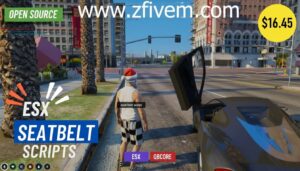 Esx Seatbelt Scripts | Best Open Source Seatbelt & Vehicle Safety Script