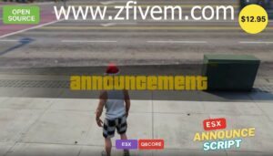 ESX Announce Script | Best Open Source Announcement & Notification System Script