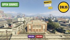 Bennys Fivem MLO | Best Open Source Vehicle Customization Shop & Mechanic Garage