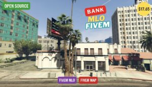 Bank MLO Fivem | Best Open Source Bank Interior & Financial Heist MLO