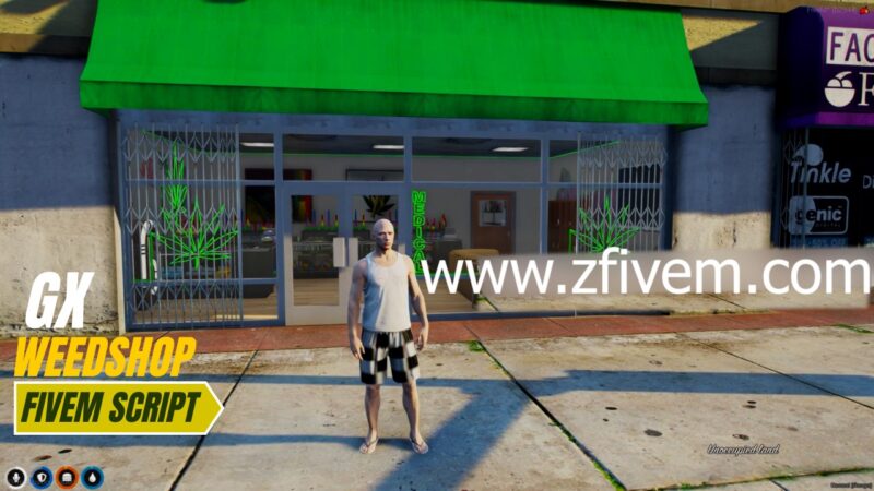 GX Weedshop Fivem Script