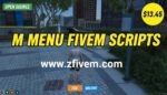 M Menu FiveM Scripts | Best Admin & Player Menu System