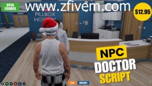 NPC Doctor Script FiveM | Best Medical Roleplay System
